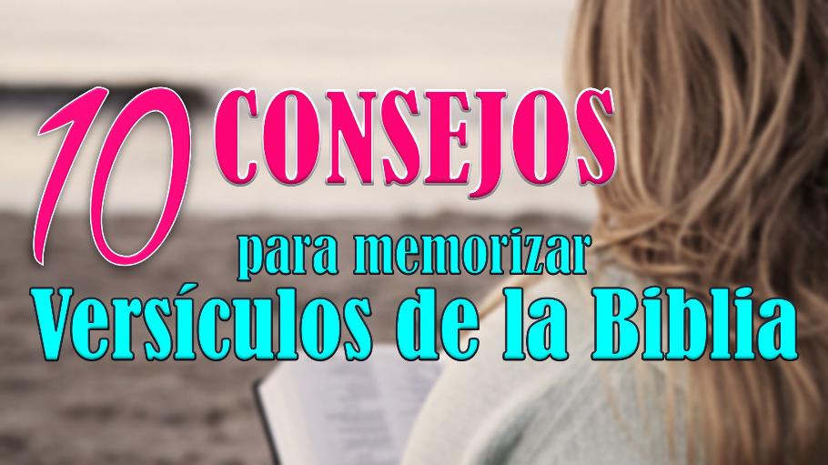 Consejos cómo memorizar versiculos de la biblia